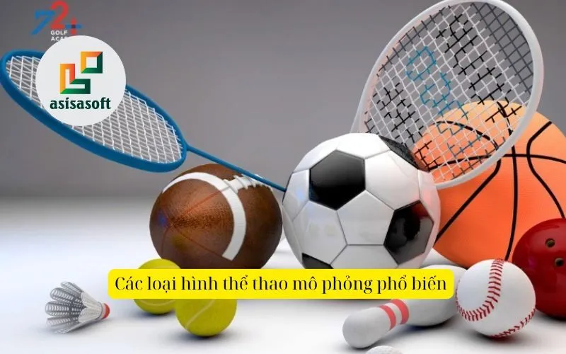 Các loại hình thể thao mô phỏng phổ biến
