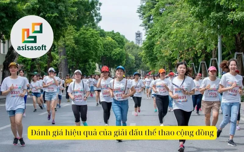Đánh giá hiệu quả của giải đấu thể thao cộng đồng