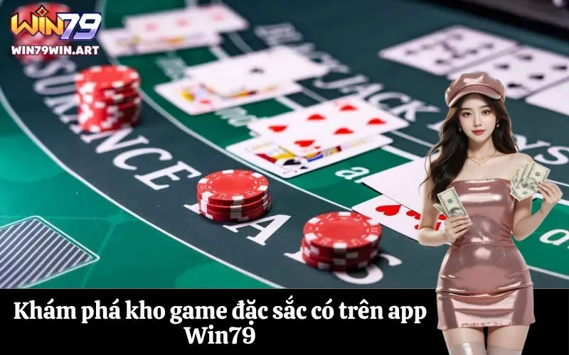 Khám phá kho game đặc sắc có trên app Win79
