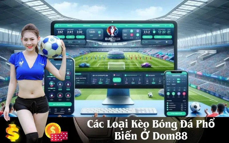 Các Loại Kèo Bóng Đá Phổ Biến Ở Dom88