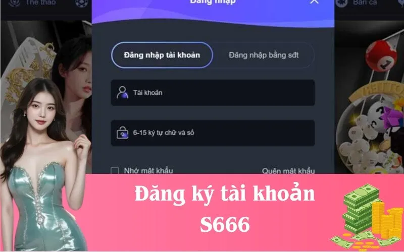 Đăng ký tài khoản S666