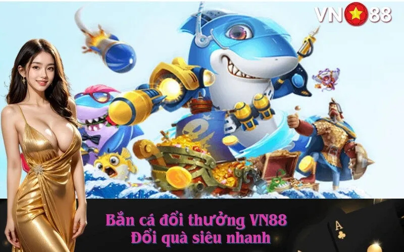 Bắn cá đổi thưởng VN88 – Đổi quà siêu nhanh