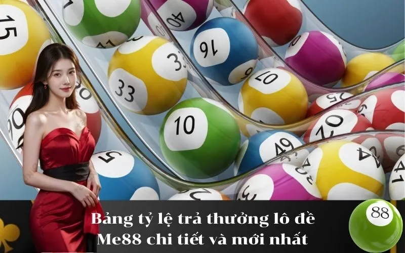Bảng tỷ lệ trả thưởng lô đề Me88 chi tiết và mới nhất