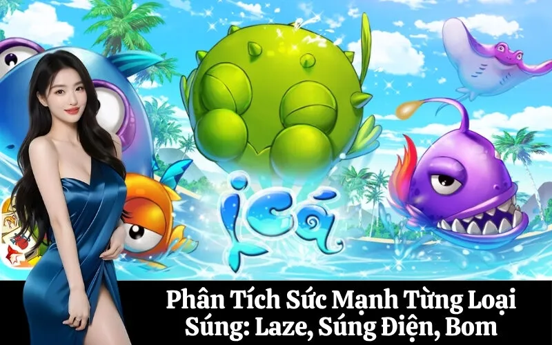 Phân Tích Sức Mạnh Từng Loại Súng: Laze, Súng Điện, Bom